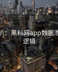 独家深扒：黑料网app数据泄露热度逻辑