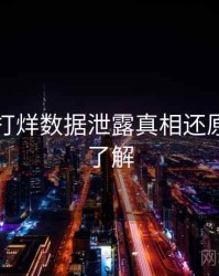 黑料不打烊数据泄露真相还原，点击了解