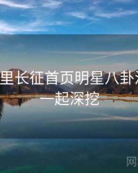 黑料万里长征首页明星八卦深解析，一起深挖